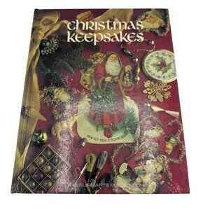 Christmas Keepsakes Cross Stitch Pattern Book  By Leisure Arts  1990